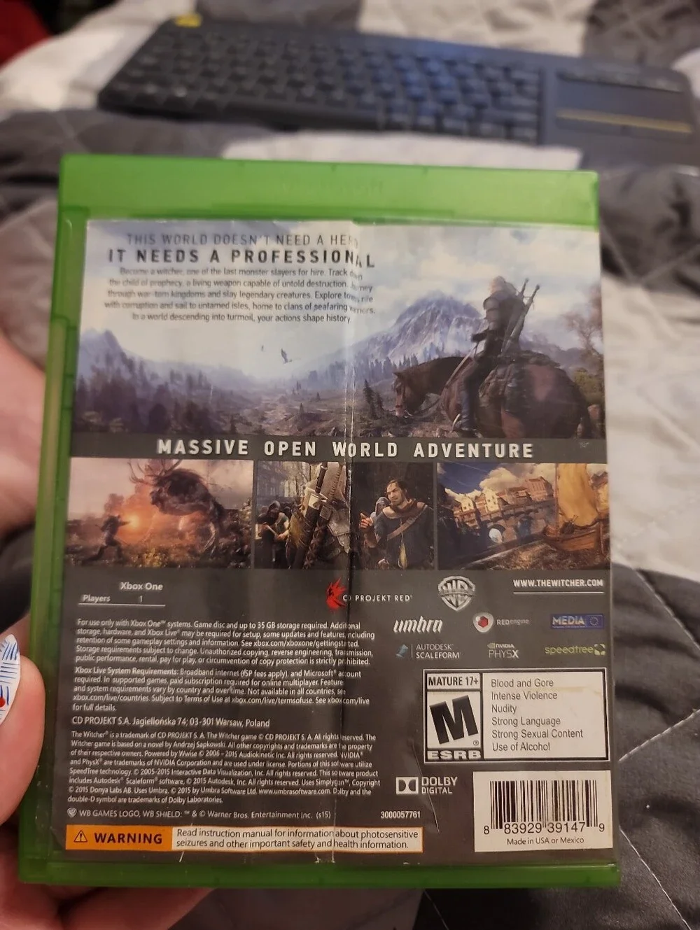 Xbox game did